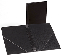 Sheet Music Folder - Choral Folder 7-3/4 x 11; Elastic Stays